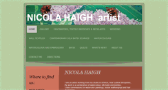 Desktop Screenshot of nicolahaighartist.co.uk