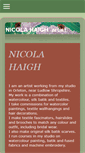 Mobile Screenshot of nicolahaighartist.co.uk